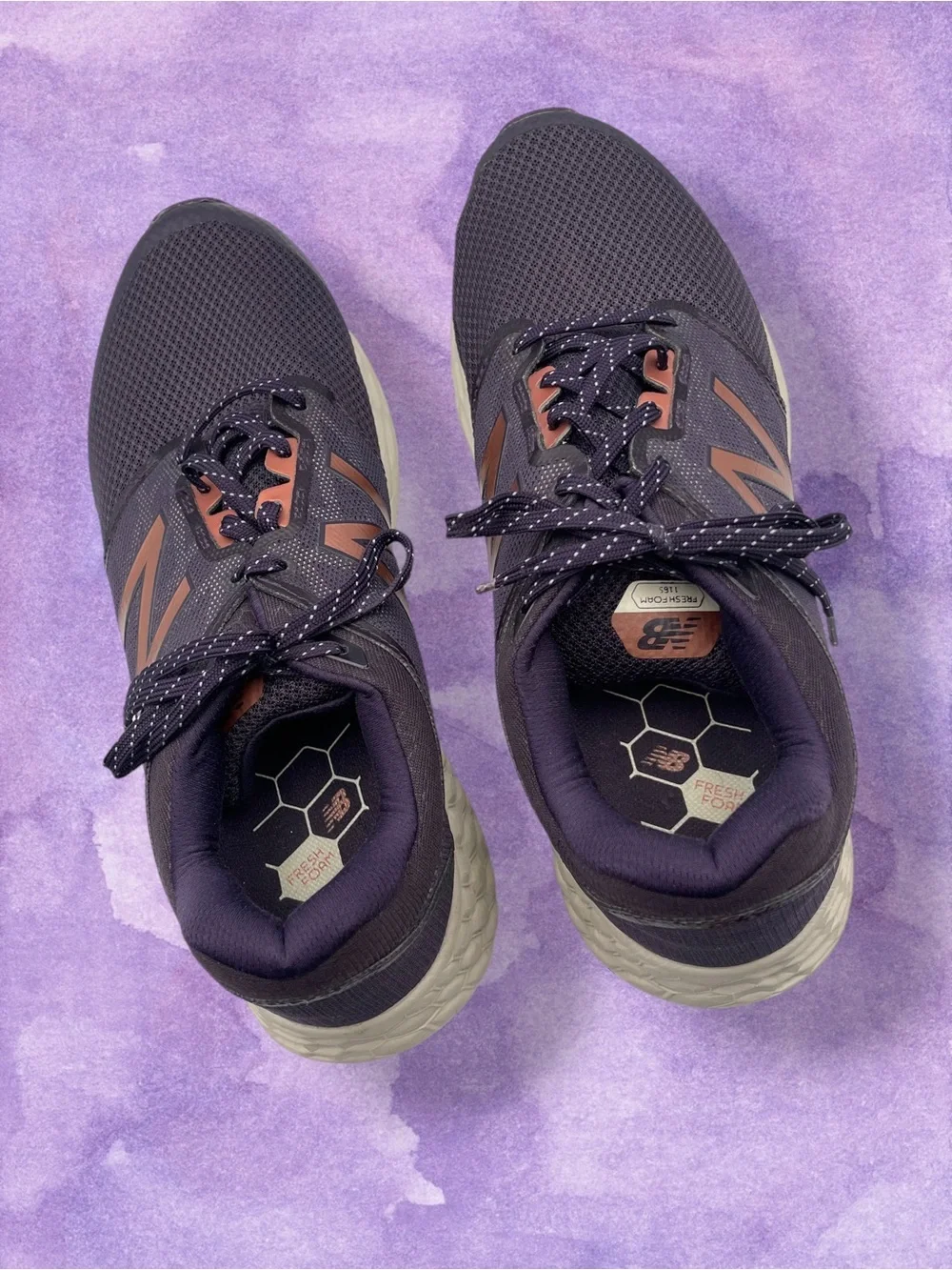 New Balance WW1165 Women's Fresh Foam Walking Shoes Size 12 Elderberry